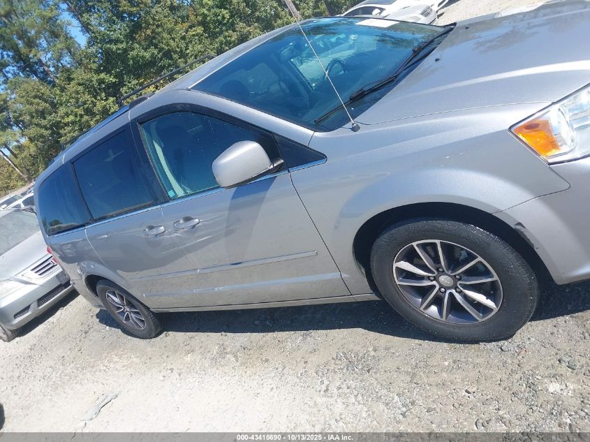 2017 Dodge Grand Caravan Sxt VIN: 2C4RDGCG0HR696633 Lot: 43415690