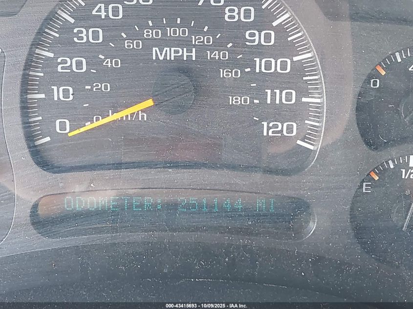 2003 Chevrolet Silverado 1500 VIN: 1GCEK19V43E272305 Lot: 43415693