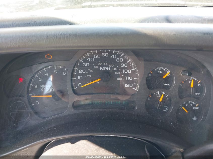 2003 Chevrolet Silverado 1500 VIN: 1GCEK19V43E272305 Lot: 43415693