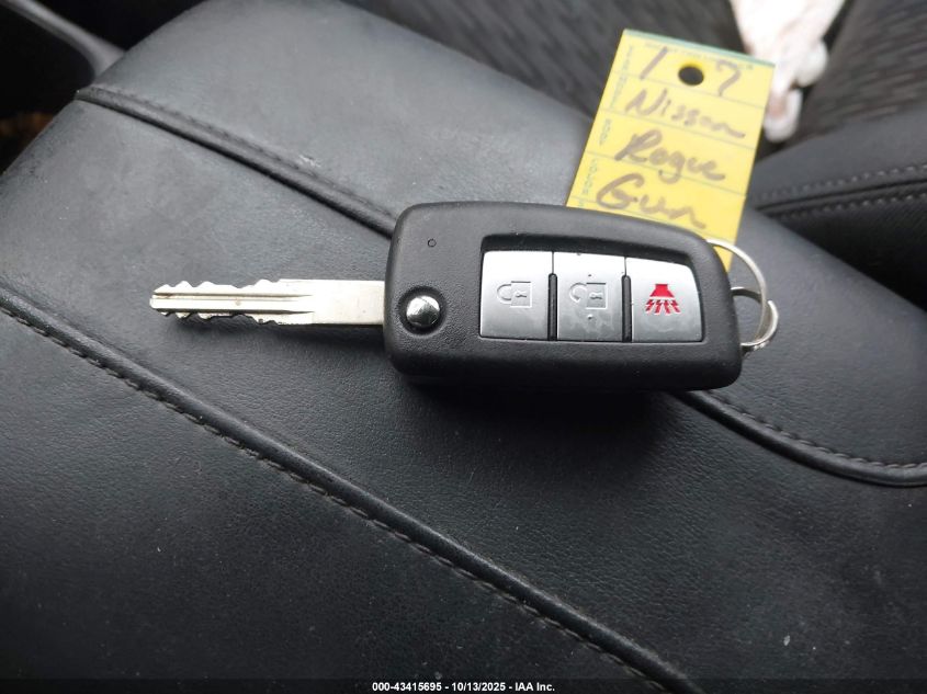 2017 Nissan Rogue S VIN: JN8AT2MVXHW264501 Lot: 43415695