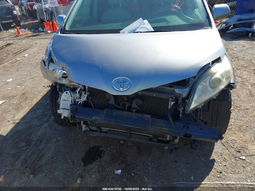 2011 Toyota Sienna Xle V6 VIN: 5TDYK3DC0BS144053 Lot: 43415700