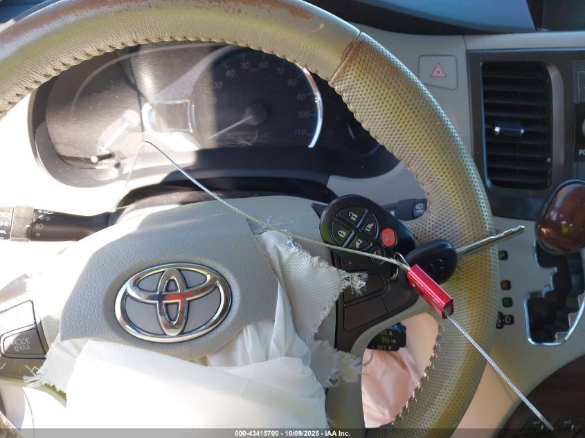 2011 Toyota Sienna Xle V6 VIN: 5TDYK3DC0BS144053 Lot: 43415700