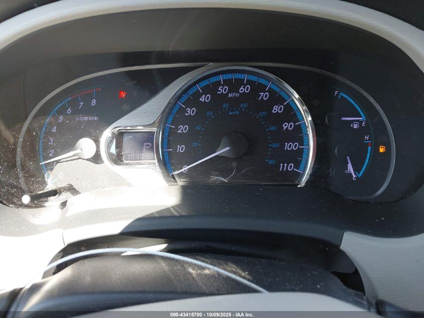 2011 Toyota Sienna Xle V6 VIN: 5TDYK3DC0BS144053 Lot: 43415700