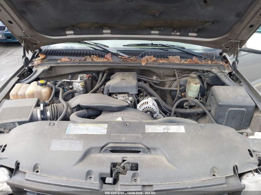 2000 Chevrolet Silverado 1500 Ls VIN: 1GCEC14T8YZ137928 Lot: 43415701