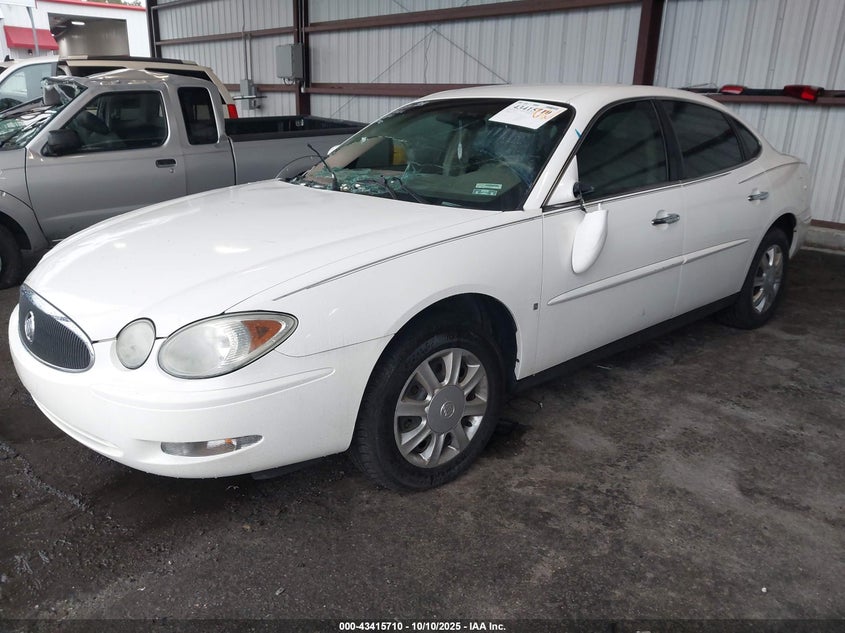 2006 Buick Lacrosse Cx white sedan gasoline 2G4WC552461177894 photo #3