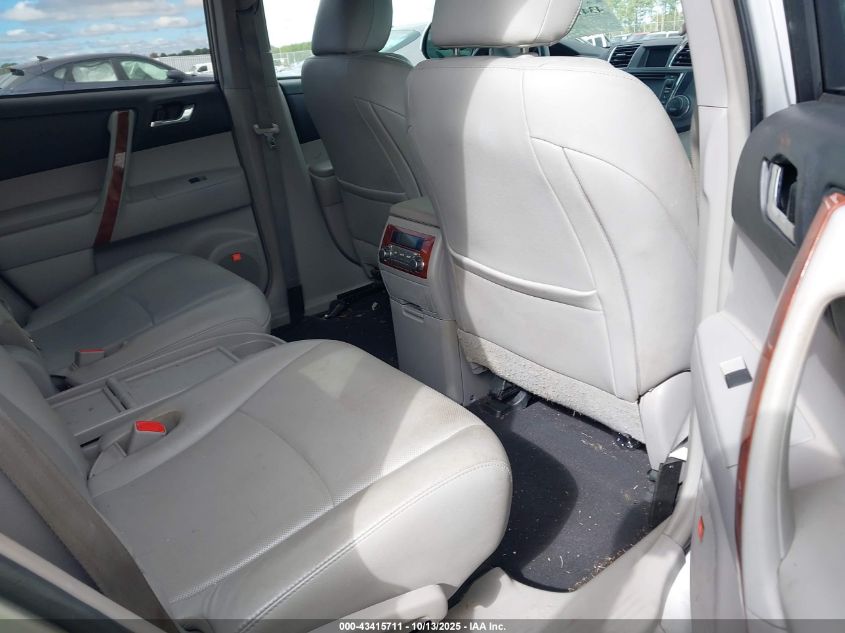 2013 Toyota Highlander Limited V6 VIN: 5TDYK3EHXDS121201 Lot: 43415711