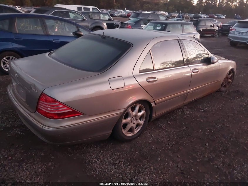 WDBNG84J06A468590 2006 MERCEDES-BENZ S-KLASSE photo no. 4