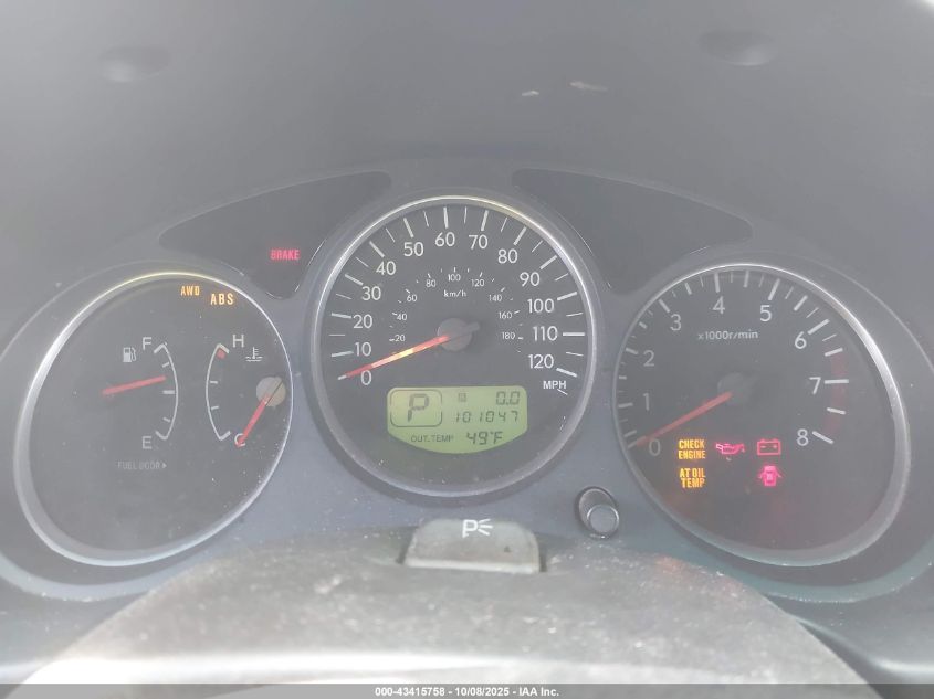 2006 Subaru Forester 2.5X VIN: JF1SG63676H759025 Lot: 43415758