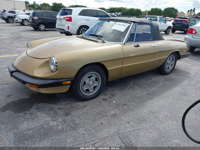 ZARBA5410G1038117 1986 ALFA ROMEO GIULIA photo no. 2