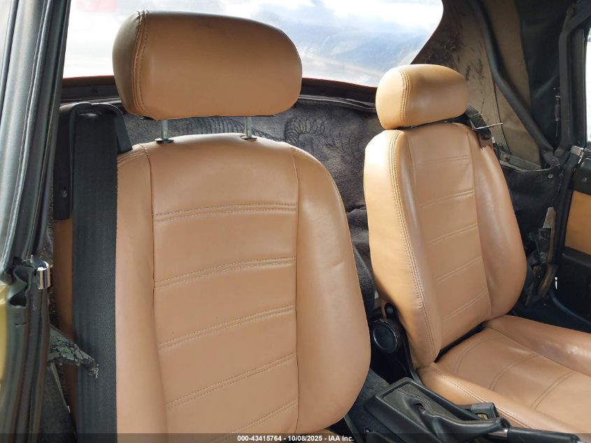 1986 Alfa Romeo Veloce 2000 Spider VIN: ZARBA5410G1038117 Lot: 43415764