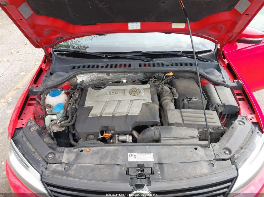 2012 Volkswagen Jetta 2.0L Tdi VIN: 3VWLL7AJ5CM346693 Lot: 43415767