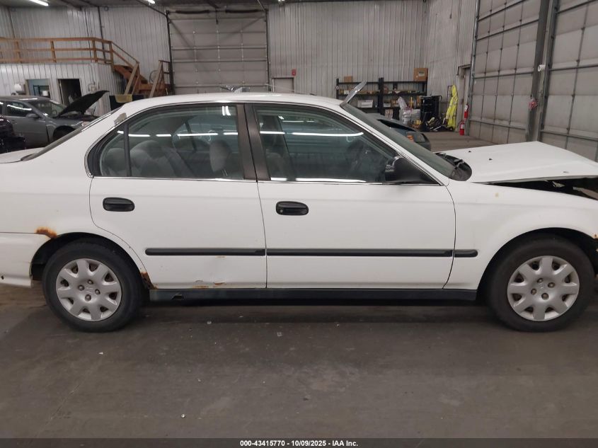 1998 Honda Civic Lx VIN: 2HGEJ6574WH623722 Lot: 43415770
