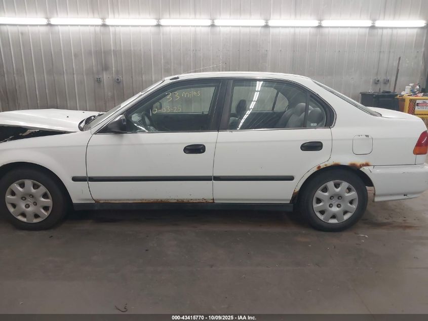 1998 Honda Civic Lx VIN: 2HGEJ6574WH623722 Lot: 43415770