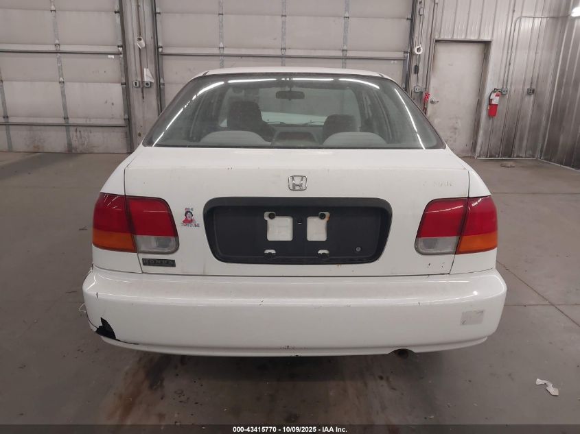 1998 Honda Civic Lx VIN: 2HGEJ6574WH623722 Lot: 43415770