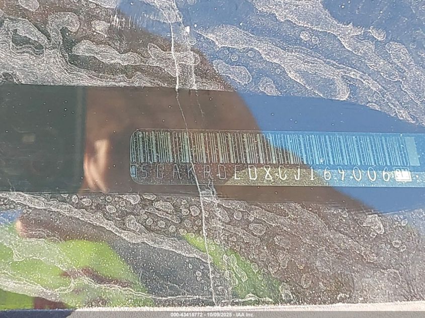 2012 Buick Enclave Premium VIN: 5GAKRDED8CJ169006 Lot: 43415772