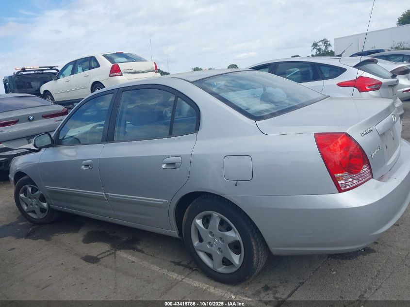 2004 Hyundai Elantra Gls/Gt VIN: KMHDN46D84U730723 Lot: 43415786