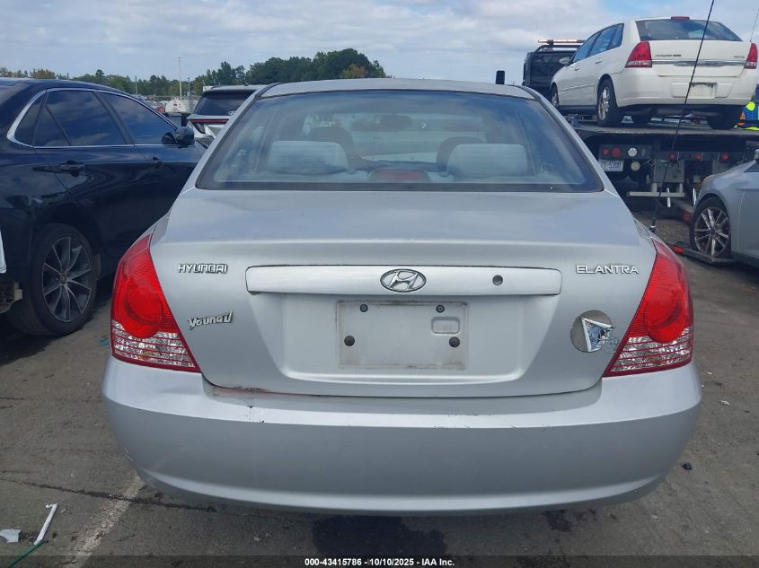 2004 Hyundai Elantra Gls/Gt VIN: KMHDN46D84U730723 Lot: 43415786
