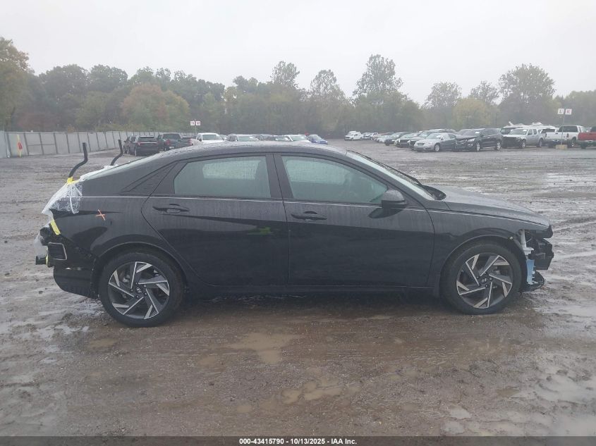 2025 Hyundai Elantra Sel Sport VIN: KMHLM4DG8SU904816 Lot: 43415790