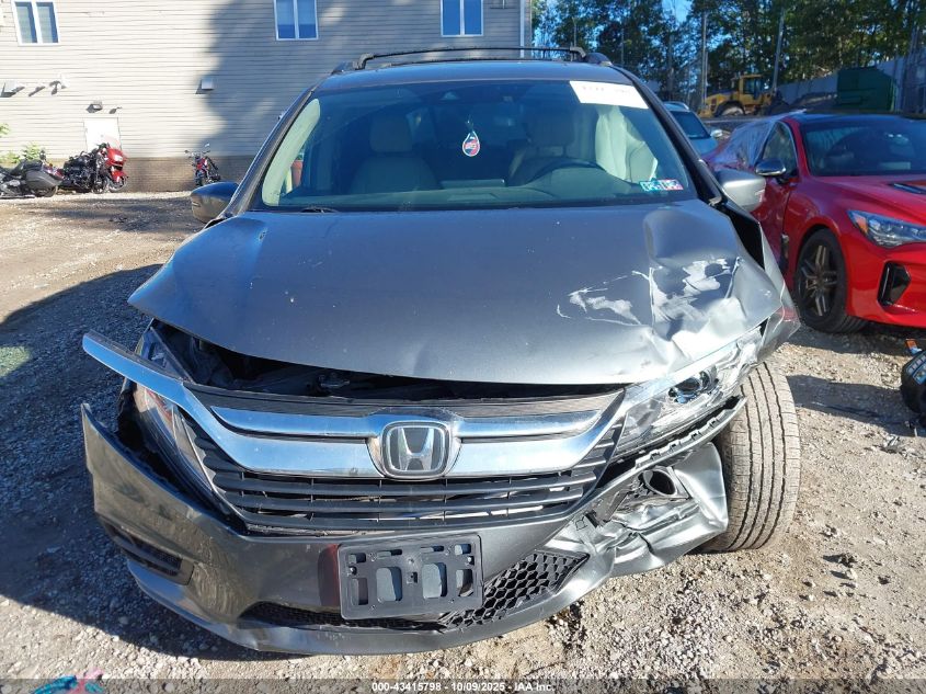 2019 Honda Odyssey Ex-L VIN: 5FNRL6H70KB028162 Lot: 43415798