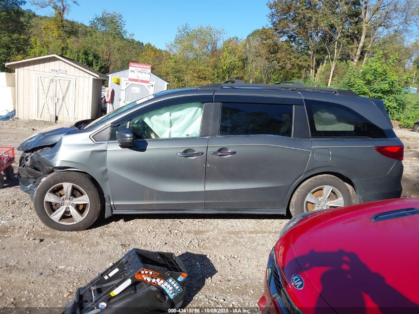 2019 Honda Odyssey Ex-L VIN: 5FNRL6H70KB028162 Lot: 43415798