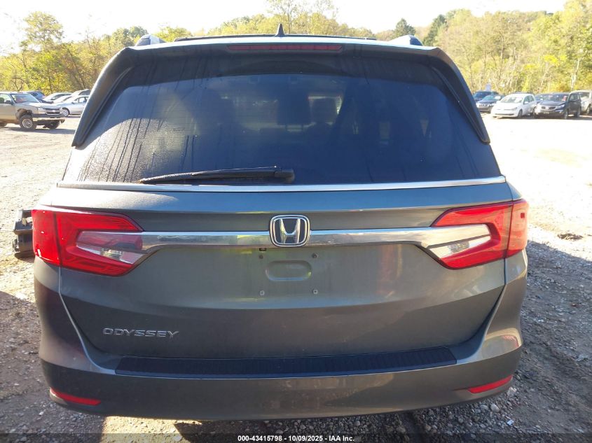 2019 Honda Odyssey Ex-L VIN: 5FNRL6H70KB028162 Lot: 43415798