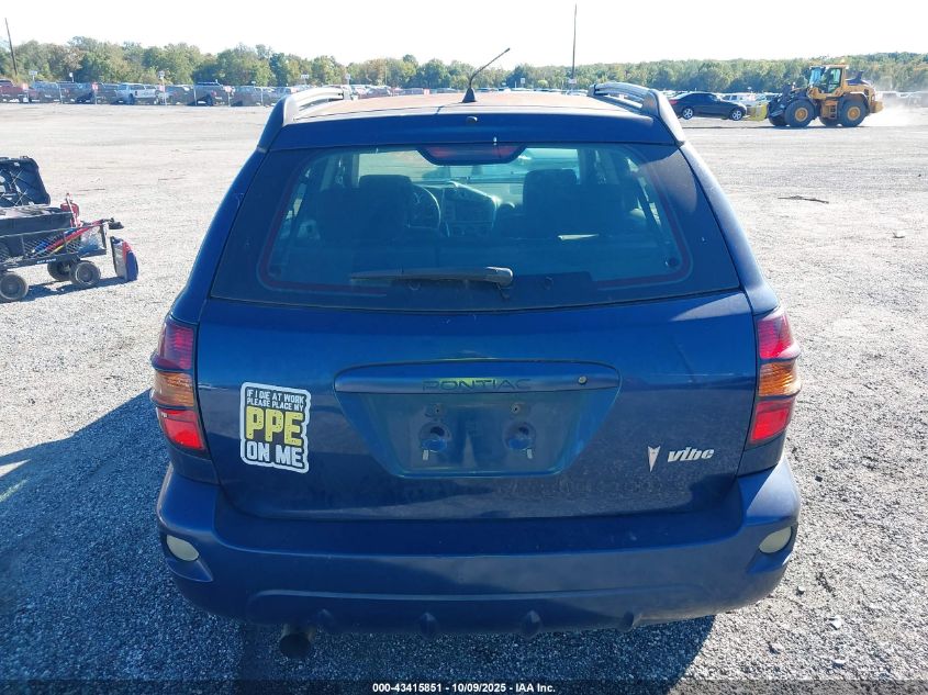 2005 Pontiac Vibe VIN: 5Y2SL63805Z414662 Lot: 43415851