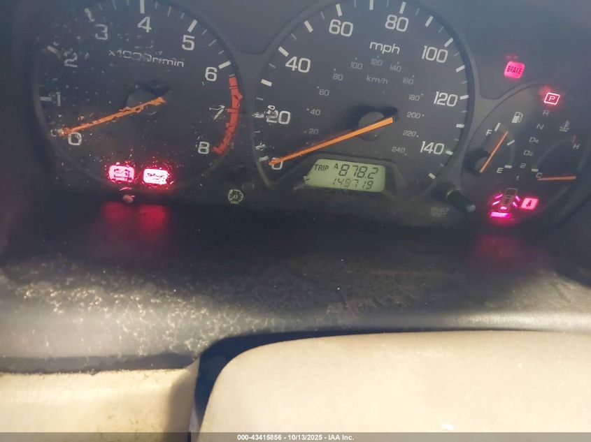 1998 Honda Accord Lx VIN: 1HGCG5644WA251849 Lot: 43415856