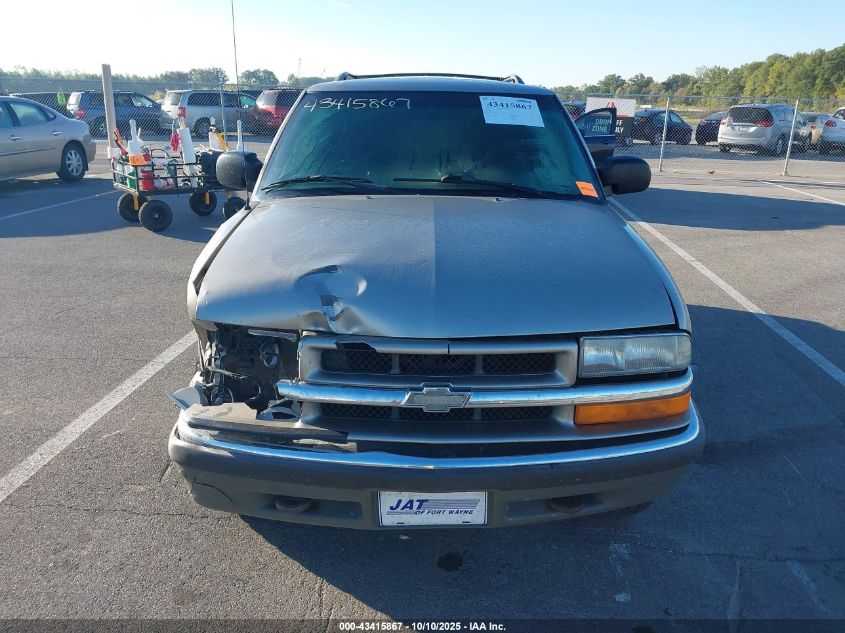 2000 Chevrolet Blazer Lt VIN: 1GNDT13W5Y2245883 Lot: 43415867