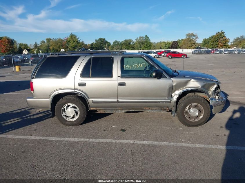 2000 Chevrolet Blazer Lt VIN: 1GNDT13W5Y2245883 Lot: 43415867