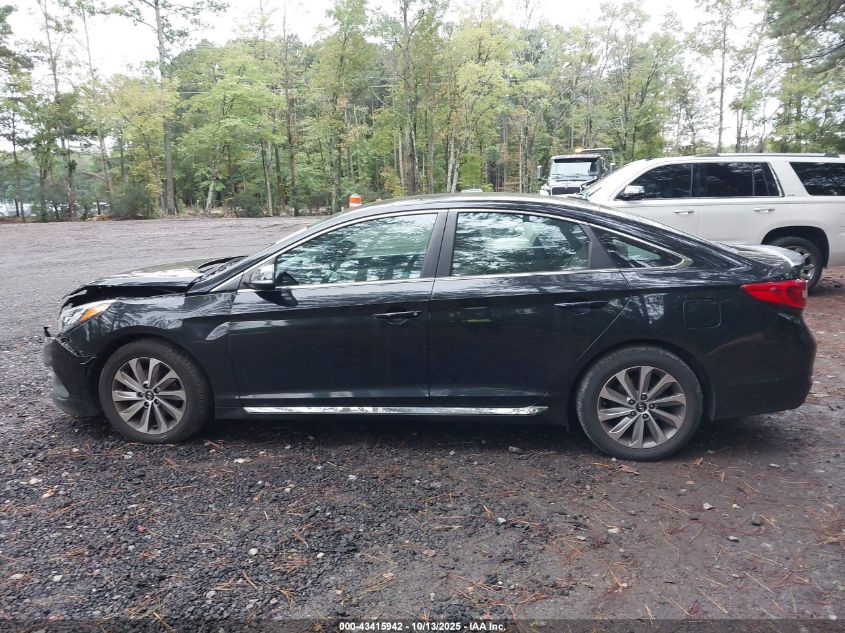 2017 Hyundai Sonata Sport VIN: 5NPE34AF9HH438750 Lot: 43415942