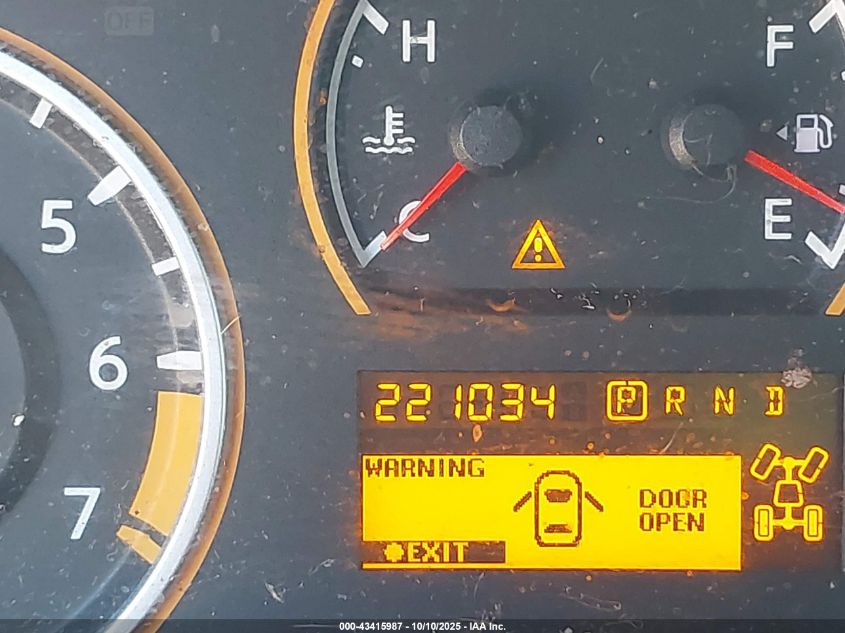 2008 Nissan Titan Le/Pro-4X VIN: 1N6BA06C38N343095 Lot: 43415987