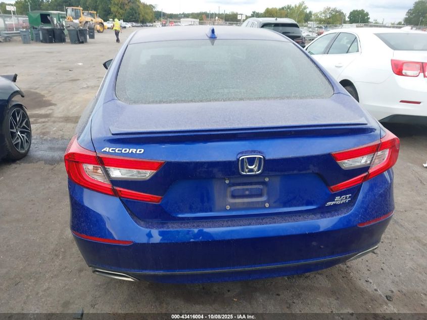 2019 Honda Accord Sport 2.0T VIN: 1HGCV2F34KA032833 Lot: 43416004