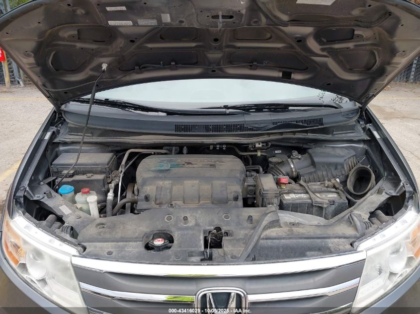 2012 Honda Odyssey Ex-L VIN: 5FNRL5H60CB110265 Lot: 43416029