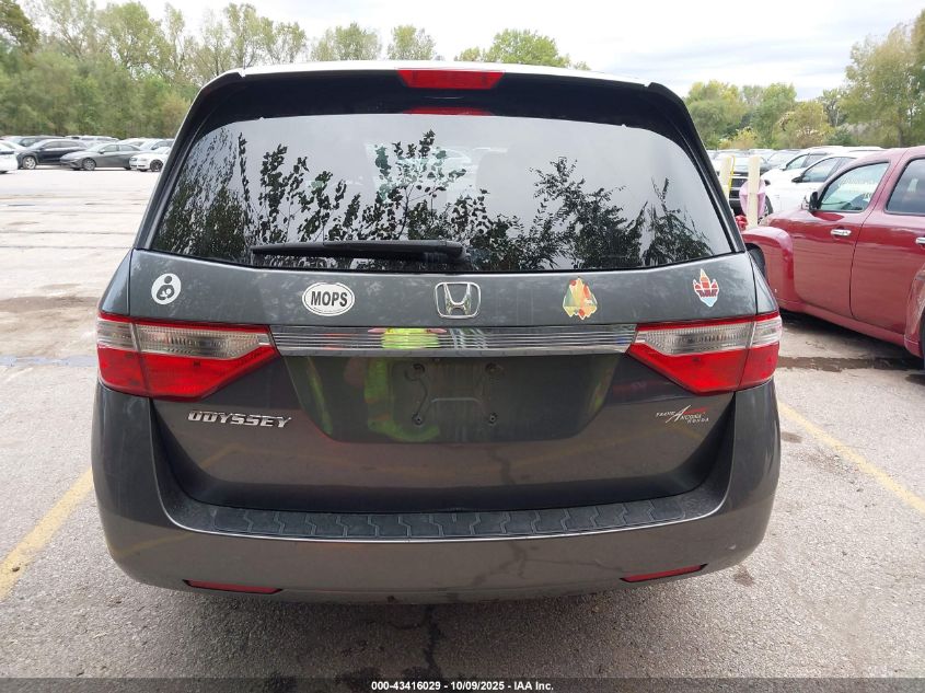 2012 Honda Odyssey Ex-L VIN: 5FNRL5H60CB110265 Lot: 43416029