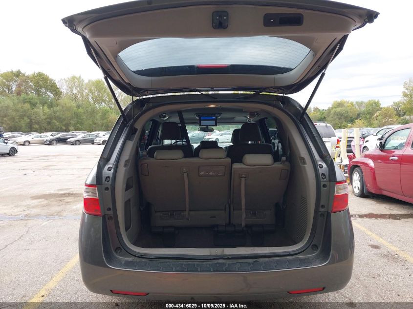 2012 Honda Odyssey Ex-L VIN: 5FNRL5H60CB110265 Lot: 43416029