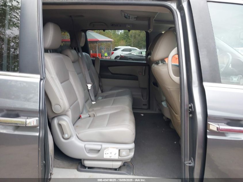 2012 Honda Odyssey Ex-L VIN: 5FNRL5H60CB110265 Lot: 43416029