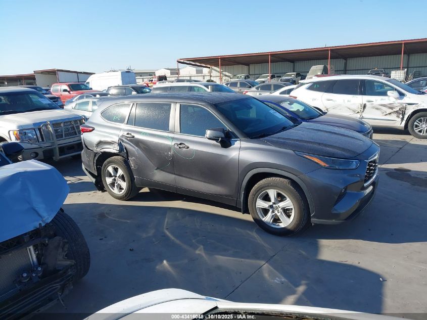 2023 Toyota Highlander Le VIN: 5TDKDRBH2PS019712 Lot: 43416048