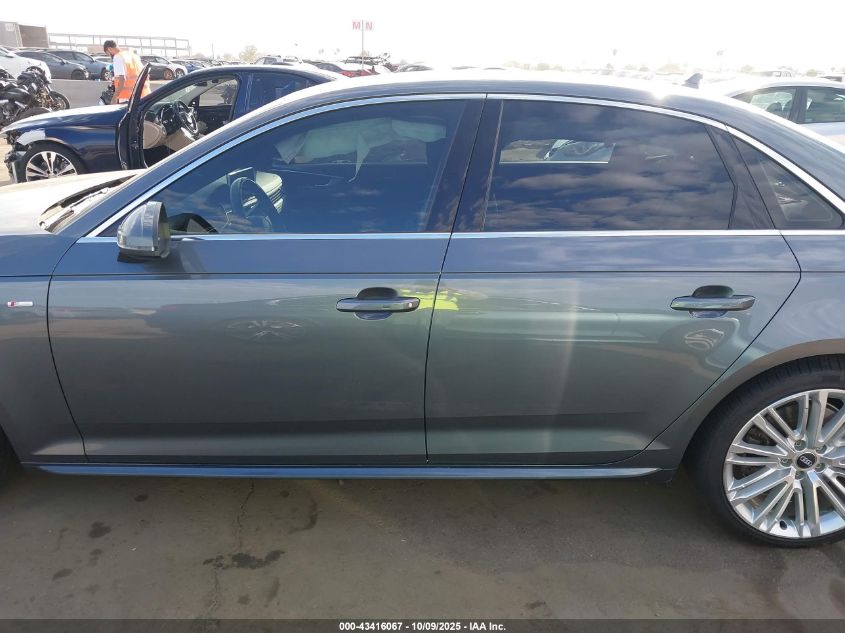 2017 Audi A4 2.0T Premium VIN: WAUENAF46HN038111 Lot: 43416067