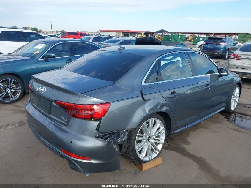 2017 Audi A4 2.0T Premium VIN: WAUENAF46HN038111 Lot: 43416067