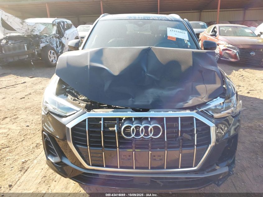 2025 Audi Q3 Premium 45 Tfsi S Line Quattro Tiptronic VIN: WA1DECF31S1060771 Lot: 43416069