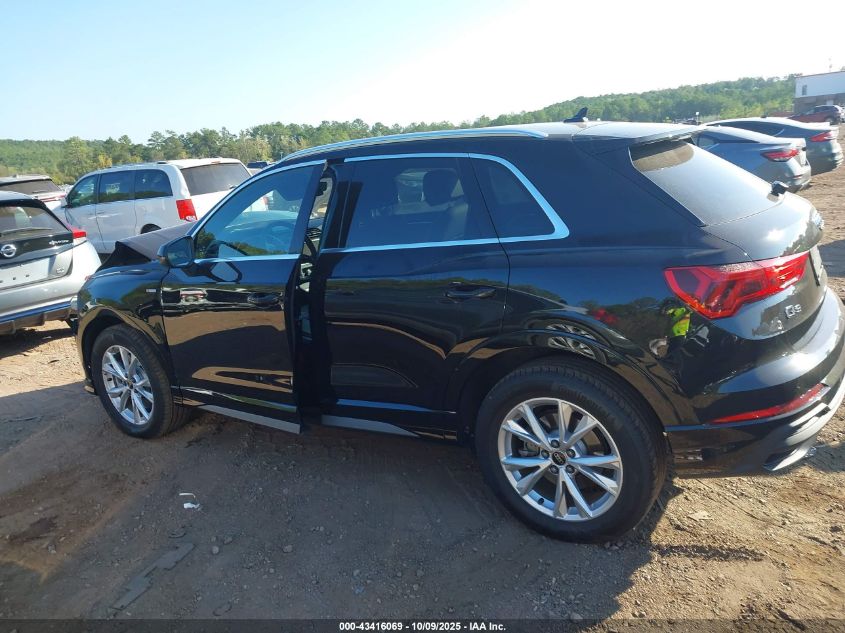 2025 Audi Q3 Premium 45 Tfsi S Line Quattro Tiptronic VIN: WA1DECF31S1060771 Lot: 43416069