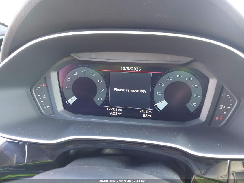 2025 Audi Q3 Premium 45 Tfsi S Line Quattro Tiptronic VIN: WA1DECF31S1060771 Lot: 43416069