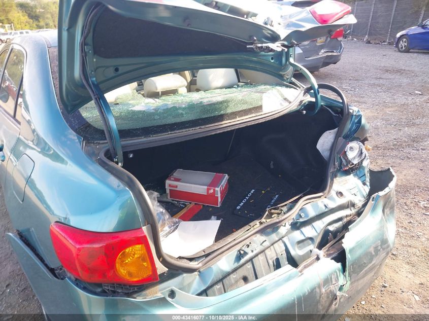 2009 Toyota Corolla Le VIN: JTDBL40E59J051133 Lot: 43416077