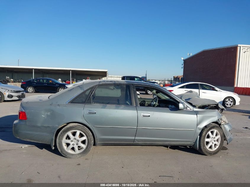 2003 Toyota Avalon Xl VIN: 4T1BF28BX3U302347 Lot: 43416086