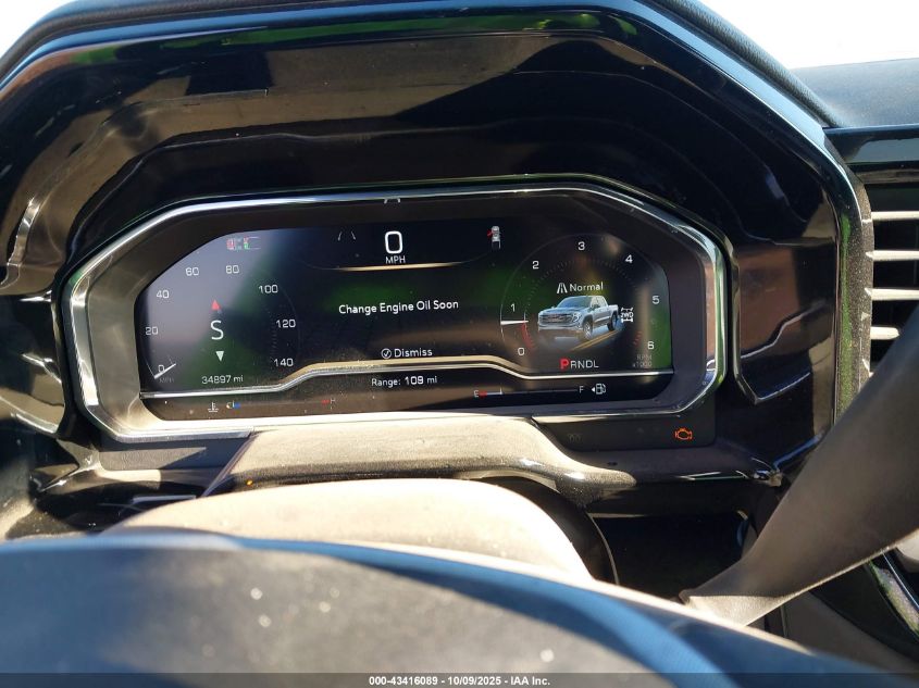 2025 GMC Sierra 1500 4Wd Short Box Slt VIN: 3GTUUDED0SG203655 Lot: 43416089