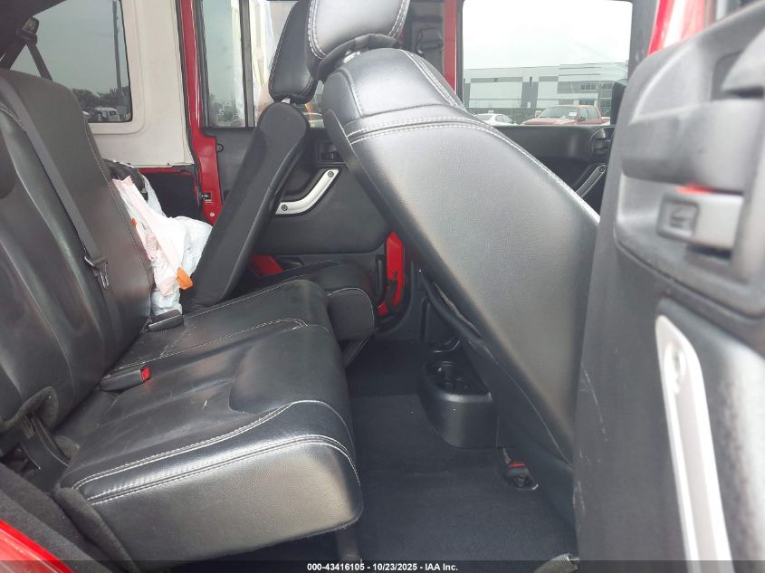 2014 Jeep Wrangler Unlimited Sahara VIN: 1C4BJWEG2EL150373 Lot: 43416105