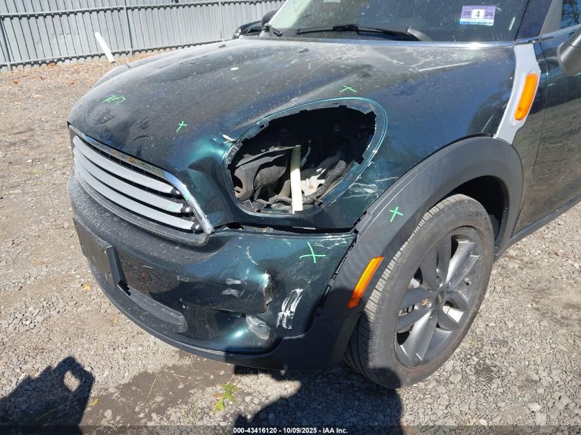 2014 Mini Countryman Cooper VIN: WMWZB3C58EWR36444 Lot: 43416120