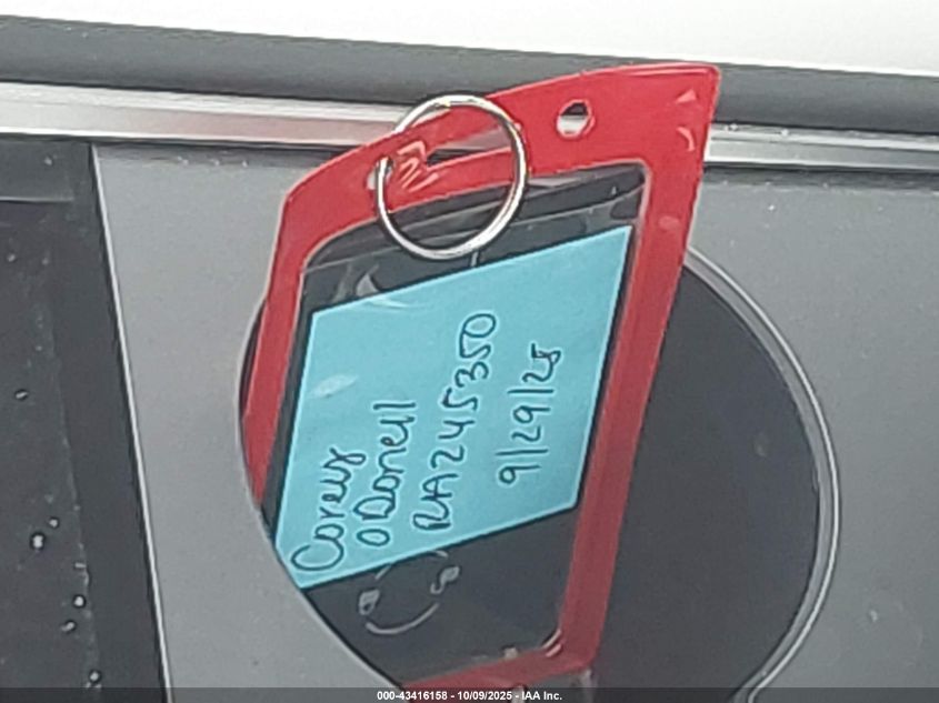 2024 Tesla Model Y Long Range Dual Motor All-Wheel Drive VIN: 7SAYGDEEXRA245350 Lot: 43416158