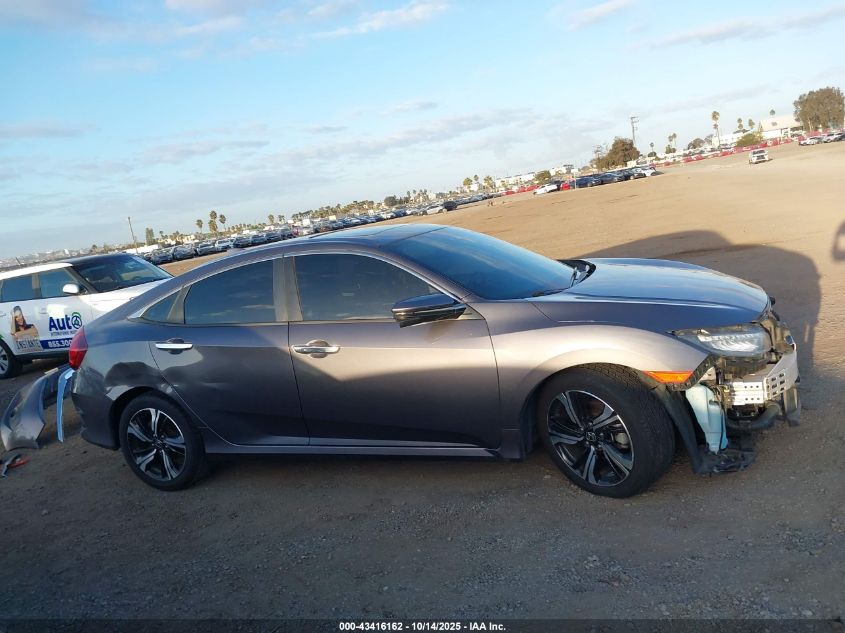 2017 Honda Civic Touring VIN: 2HGFC1F92HH655251 Lot: 43416162