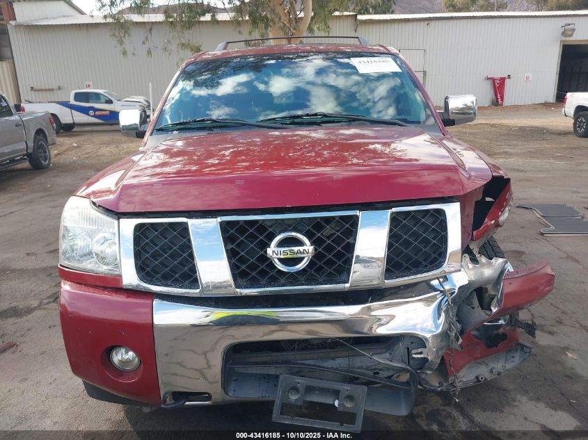 2005 Nissan Armada Le VIN: 5N1AA08B35N727808 Lot: 43416185